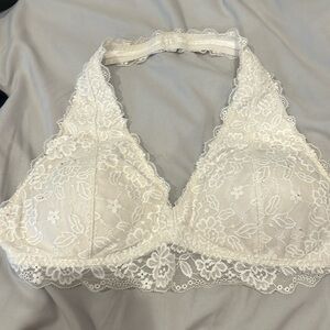 White Gikly Hicks Bralette
